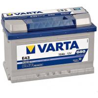 Аккумуляторная батарея VARTA BD(E12) 6ст-74 (п.п.) 680А 276*175*190 574013068