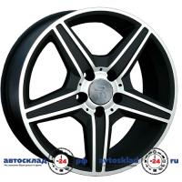 REPLAY MR64 MBF 7.5*17 5*112 ET47 66.6 Черный матовый с полированной лицевой частью