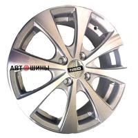 Neo 546 6*15 4*100 ET50 60.1 Silver