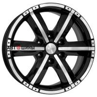 КиК Окинава (КС469) 8*18 6*139.7 ET25 106.1 Алмаз черный