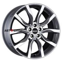 MAK Koln 9.5*21 5*114.3 ET48 76 Gunmetal Mirror Face