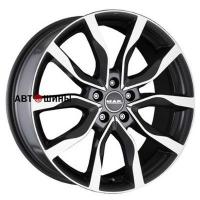 MAK Highlands 8*18 5*108 ET45 63.4 Black mirror
