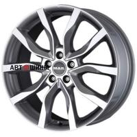 MAK Highlands 9*19 5*120 ET53 72.6 Gunmetal Mirror Face