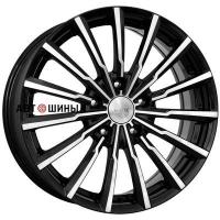 КиК Акцент (КС641) 5.5*14 4*100 ET45 67.1 Алмаз черный