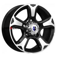 КиК Атлант (КС757) 7*16 5*139.7 ET35 98 Алмаз черный