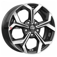 КиК КС878 6.5*16 5*114.3 ET50 67.1 алмаз черный