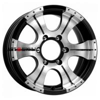 КиК Байконур (КС473) 7*15 6*139.7 ET20 110.1 Алмаз черный