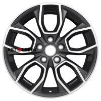 Khomen Wheels KHW1713 (SantaFe) 7*17 5*114.3 ET47 67.1 Black-FP