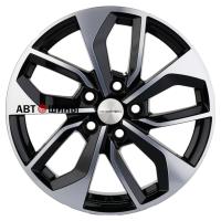 Khomen Wheels KHW1703 (Octavia) 7*17 5*112 ET49 57.1 Black-FP