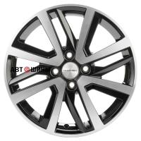 Khomen Wheels KHW1609 (Nexia) 6*16 4*100 ET47 56.6 Black-FP