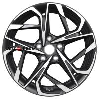 Khomen Wheels KHW1716 (Kuga/Focus) 7*17 5*108 ET50 63.3 Black-FP