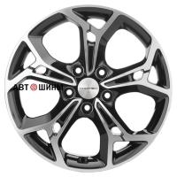 Khomen Wheels KHW1702 (Qashqai) 7*17 5*114.3 ET40 66.1 Black-FP