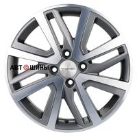 Khomen Wheels KHW1609 (Rio I/Solaris I) 6*16 4*100 ET48 54.1 Gray-FP