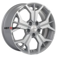Khomen Wheels KHW1715 (Jetta) 7*17 5*112 ET54 57.1 F-Silver-FP