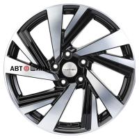 Khomen Wheels KHW1801 (Optima/Seltos) 7.5*18 5*114.3 ET50 67.1 Black-FP