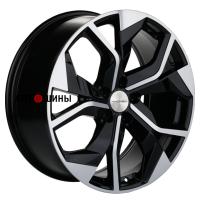 Khomen Wheels KHW2006 (Audi/VW) 8.5*20 5*112 ET33 66.6 Black-FP