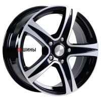 СКАД Sakura (КЛ146) 8*18 5*120 ET35 72.6 Black Glossy Polished