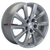 Khomen Wheels KHW1507 (Polo) 6*15 5*100 ET40 57.1 F-Silver-FP