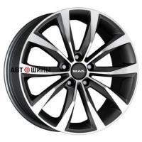 MAK Wolf 7*17 5*98 ET41 58.1 Gunmetal Mirror Face
