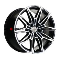 Khomen Wheels KHW1904 (BMW Rear) 9.5*19 5*112 ET40 66.6 Black-FP