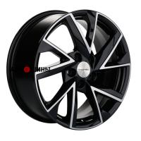 Khomen Wheels KHW1714 (Chery Tiggo/Tiggo 7 Pro) 7*17 5*108 ET40 60.1 Black-FP