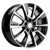 Khomen Wheels KHW1802 (Dargo/Jolion) 7*18 5*114.3 ET37 66.5 Black-FP