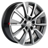Khomen Wheels KHW1802 (Dargo/Jolion) 7*18 5*114.3 ET37 66.5 Gray-FP