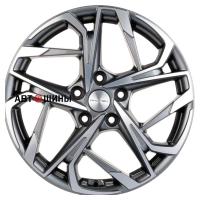 Khomen Wheels KHW1716 (Changan/Geely/Lexus/Toyota) 7*17 5*114.3 ET45 60.1 Gray-FP