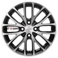 Khomen Wheels KHW1506 (Rio/Solaris) 6*15 4*100 ET48 54.1 Black-FP