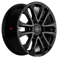 Khomen Wheels KHW1805 (Fortuner/Hilux) 7.5*18 6*139.7 ET30 106.1 Black