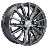 Khomen Wheels KHW1611 (Toyota/Suzuki) 6.5*16 5*114.3 ET45 60.1 Gray