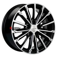 Khomen Wheels KHW1611 (Kia) 6.5*16 5*114.3 ET47 67.1 Black-FP
