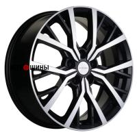 Khomen Wheels KHW1806 (Changan/Geely/Lexus/Suzuki/Toyota) 7*18 5*114.3 ET45 60.1 Black-FP