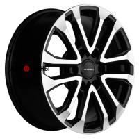Khomen Wheels KHW1805 (Lexus GX) 7.5*18 6*139.7 ET20 106.1 Black