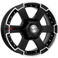 КиК M56 (КС593) 7*16 6*139.7 ET38 108.1 Алмаз черный