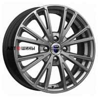 КиК Меандр (КС879) 6*16 4*114.3 ET40 67.1 Дарк платинум