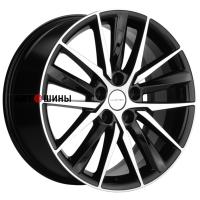 Khomen Wheels KHW1708 (Chery Tiggo 7pro) 6.5*17 5*108 ET33 60.1 Black-FP
