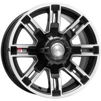 КиК Полюс (КС609M) 7.5*16 6*139.7 ET22 107.1 Алмаз черный