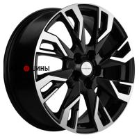Khomen Wheels KHW1809 (Qashqai) 7*18 5*114.3 ET40 66.1 Black-FP