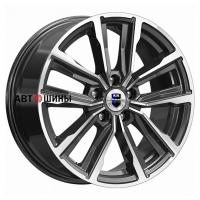 КиК Лацио (КС964) 7.5*17 5*112 ET45 57.1 Алмаз черный