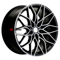 Khomen Wheels KHW1902 (BMW Front) 8.5*19 5*120 ET30 72.6 Black-FP