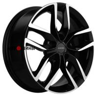 Khomen Wheels KHW1708 (Geely Coolray) 6.5*17 5*114.3 ET45 54.1 Black