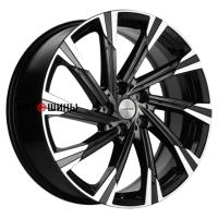 Khomen Wheels KHW1901 (Tugella) 7.5*19 5*108 ET46 63.4 Black-FP
