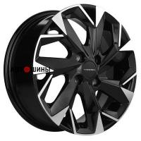 Khomen Wheels KHW1402 (Solaris/Logan/Rio) 5.5*14 4*100 ET43 67.1 Black-FP