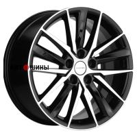 Khomen Wheels KHW1807 (Tugella/Jaguar XF/F-Pace) 8*18 5*108 ET46 63.4 Black-FP
