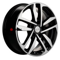 Khomen Wheels KHW1612 (Chery Tiggo 3/Tiggo 3 Pro) 6.5*16 5*108 ET45 60.1 Black-FP