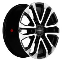 Khomen Wheels KHW1805 (JAC T6 Pickup) 7.5*18 6*139.7 ET30 106.1 Black