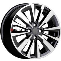 КиК Эрман (КС997) 6.5*16 4*100 ET40 67.1 Алмаз черный