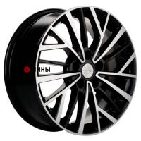 Khomen Wheels KHW1717 (Jolion) 7*17 5*114.3 ET37 66.5 Black-FP