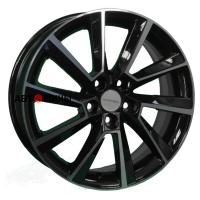 Khomen Wheels KHW1604 (Yaris) 6*16 5*100 ET45 54.1 Black-FP